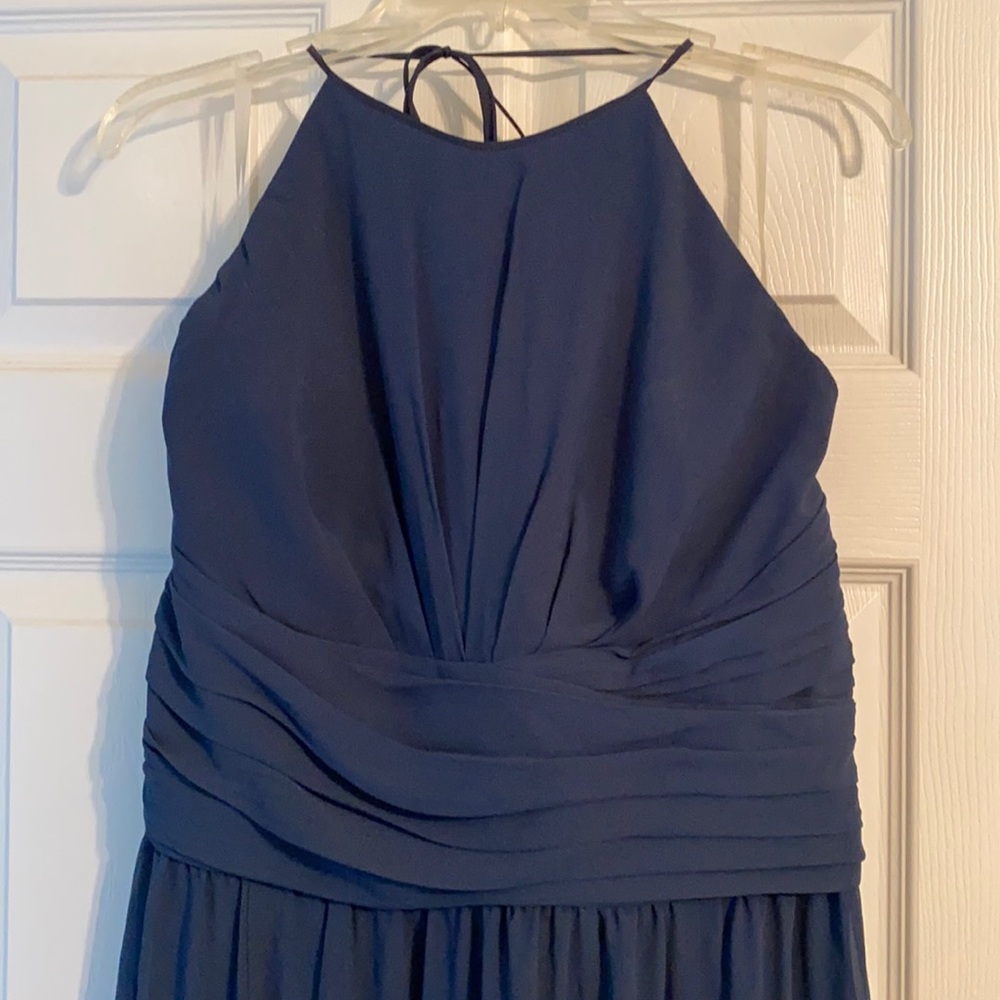Amsale, Jayla in French Blue